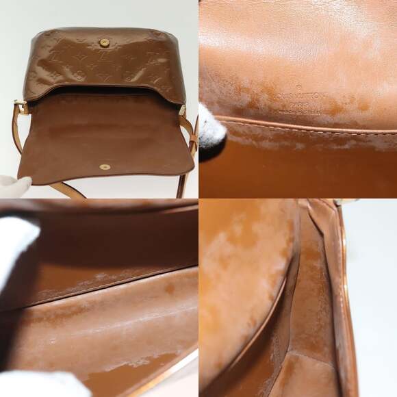 LOUIS VUITTON Monogram Vernis Thompson Street Bag Bronze M91124 - Picture 11 of 12